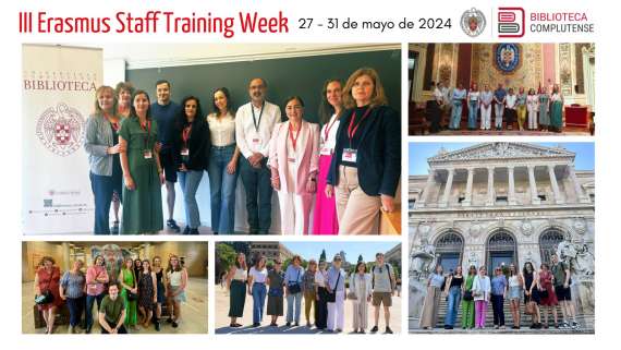 La Bibilioteca de la UCM organiza la III 'Erasmus Staff Training Week'. Les visitaron distintas universidades europeas de Albania, Bélgica, Croacia, Francia, Suiza, Polonia.
